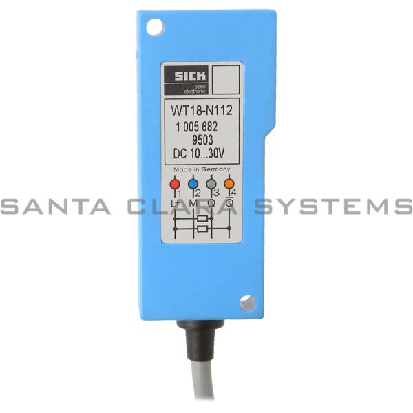 Sick WT18-N112 Photoelectric Proximity Switch | 1005682 Product Image