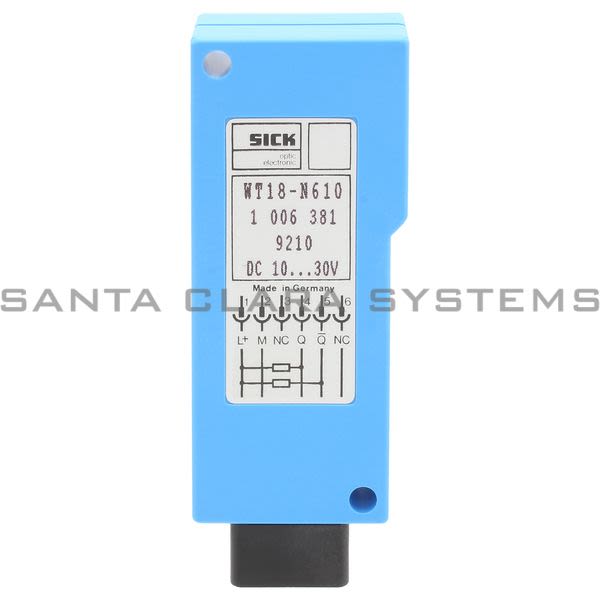 Sick WT18-N610 Photoelectric Switch | 1006381 Product Image