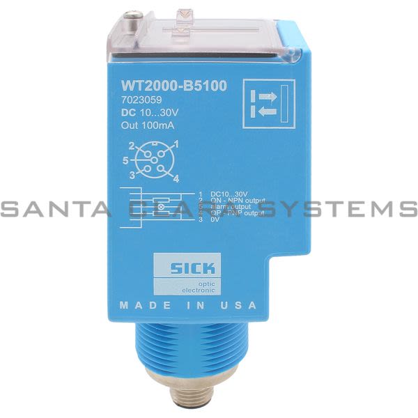 Sick WT2000-B5100 Photo Electric Sensor Product Image