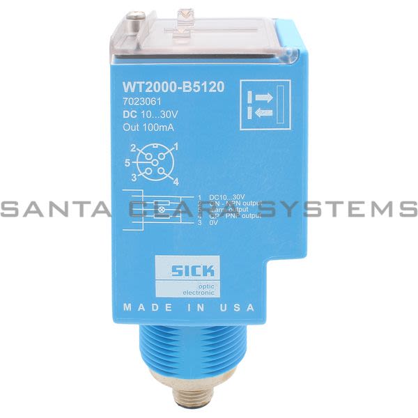 Sick WT2000-B5120 Photoelectric Proximity Sensor | 7023061 Product Image