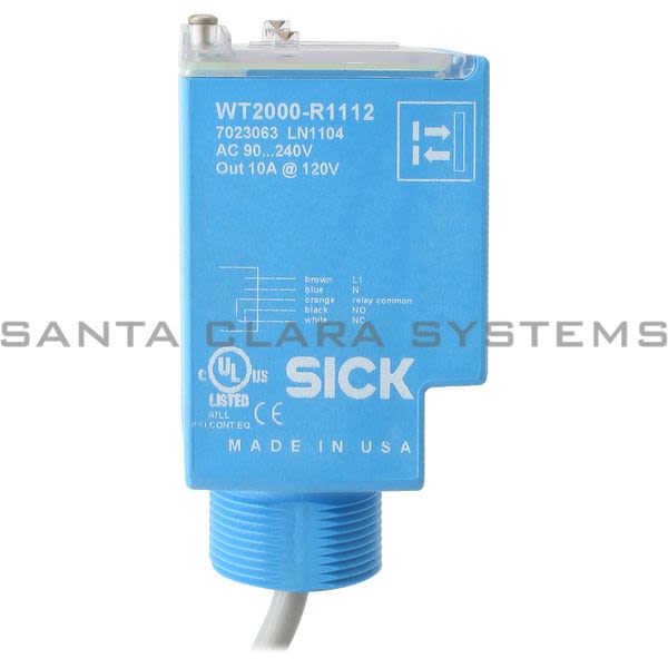 Sick WT2000-R1112 Proximity Sensor | 7023063 Product Image
