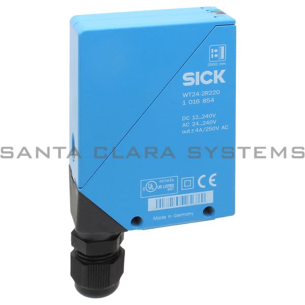 Sick WT24-2R220 Photoelectric Sensor | 1016854 Product Image