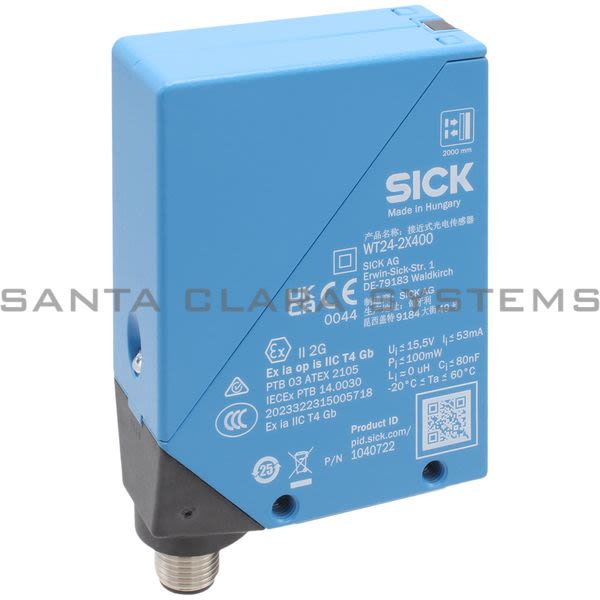 Sick WT24-2X400 Photoelectric Sensor | 1040722 Product Image