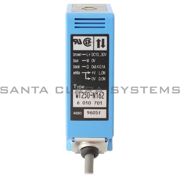 Sick WT250-N162 Photoelectric Proximity Sensor W/ Background Supression | 6010701 Product Image