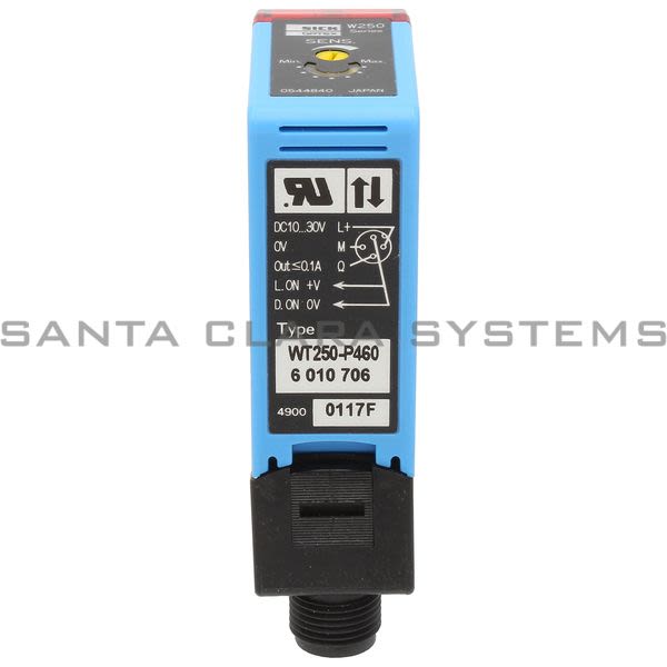 Sick WT250-P460 Photoelectric Proximity Sensor Background Supression | 6010706 Product Image