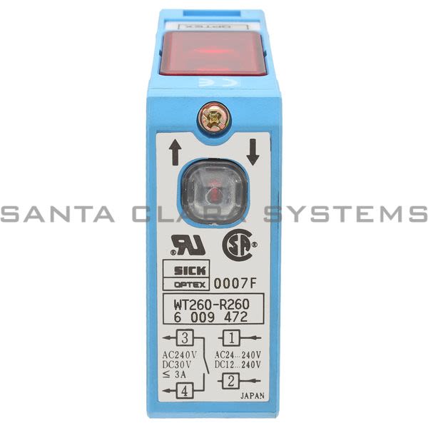 Sick WT260-R260 Photoelectric Sensor Product Image