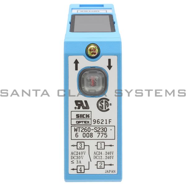 Sick WT260-S230 Photoelectric Sensor | 6008775 Product Image