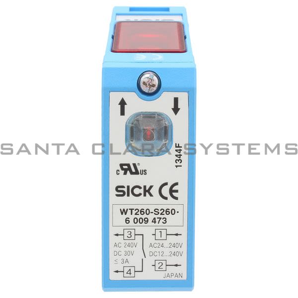 Sick WT260-S260 Photoelectric Sensor | 6009473 Product Image