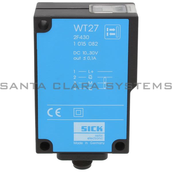 Sick WT27-2F430 Photoelectric Sensor | 1015082 Product Image