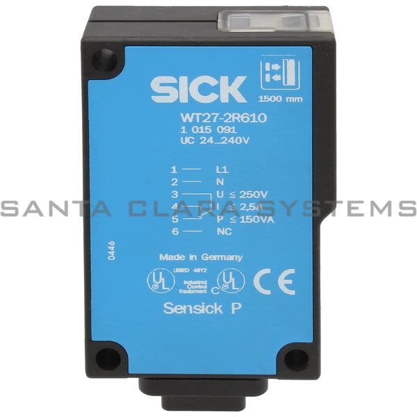 Sick WT27-2R610 Optic Photo Cell | 1015091 Product Image