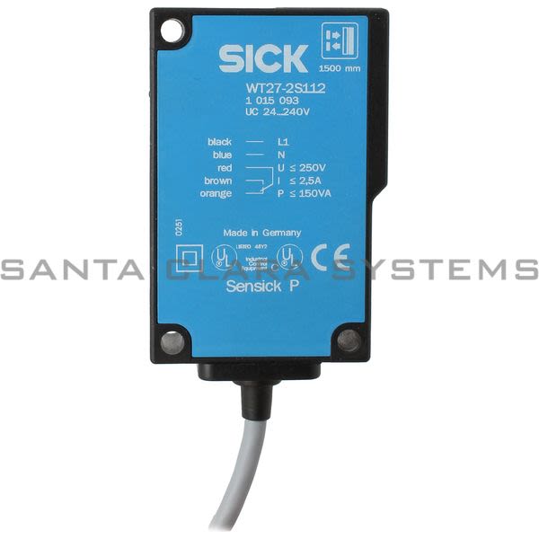 Sick WT27-2S112 Photoelectric Eye | 1015093 Product Image