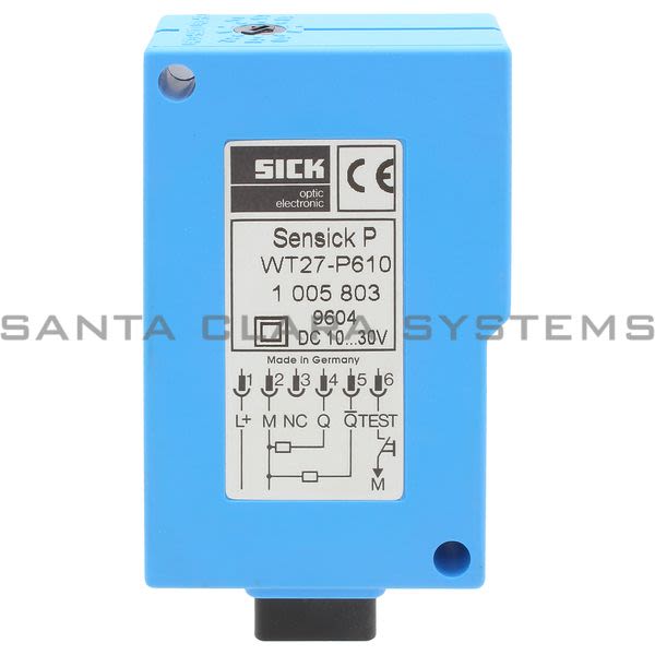 Sick WT27-P610 Photoelectric Sensor Product Image
