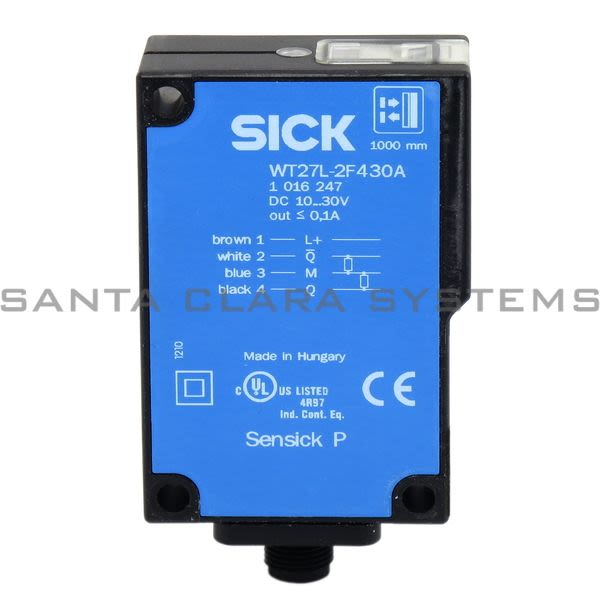Sick WT27L-2F430A Photoelectric Sensor | 1016247 Product Image