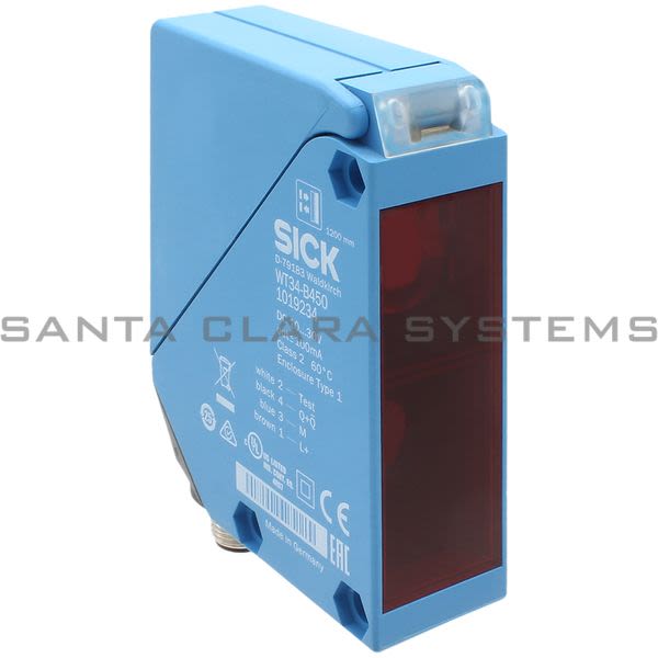 Sick WT34-B450 Photoelectric Proximity Sensor | 1019234 Product Image