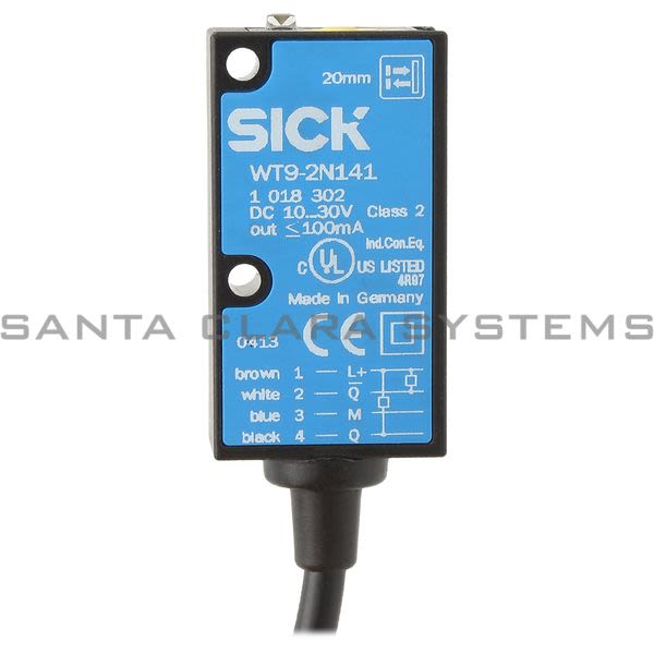Sick WT9-2N141 Photoelectric Proximity Sensor Energetic V-Type | 1018302 Product Image