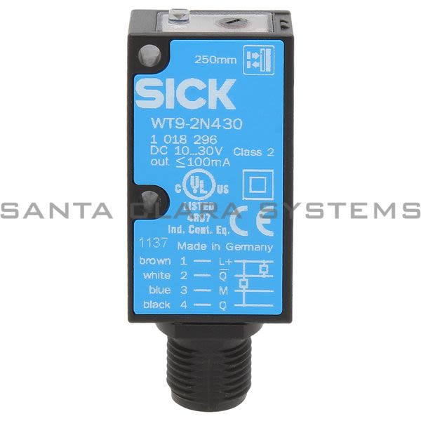 Sick WT9-2N430 Photoelectric Proximity Sensor | 1018296 Product Image