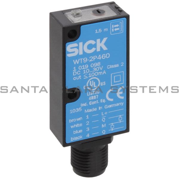 Sick WT9-2P460 Photoelectric Proximity Sensor Product Image