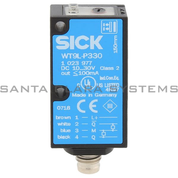 Sick WT9L-P330 Photoelectric Sensor | 1023977 Product Image