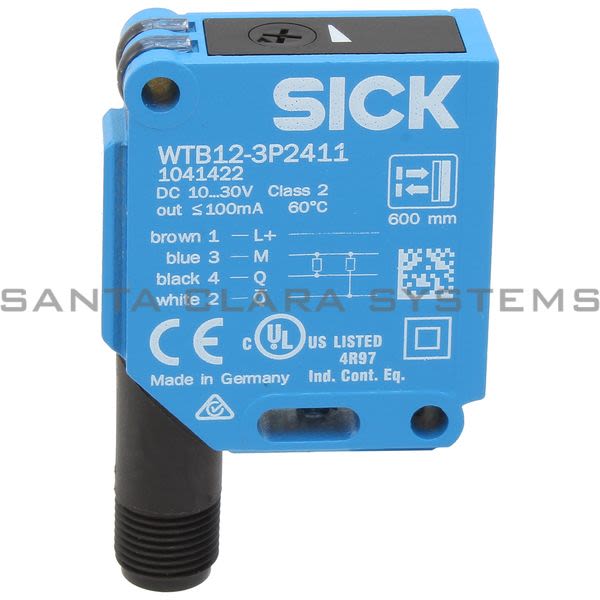 Sick WTB12-3P2411 Photoelectric Proximity Sensor | 1041422 Product Image