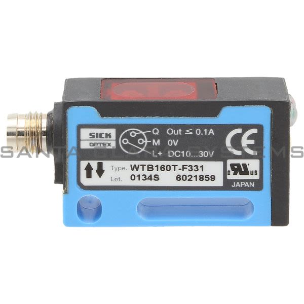 Sick WTB160T-F331 Photoelectric Proximity Sensor W/ Background Suppression | 6021859 Product Image
