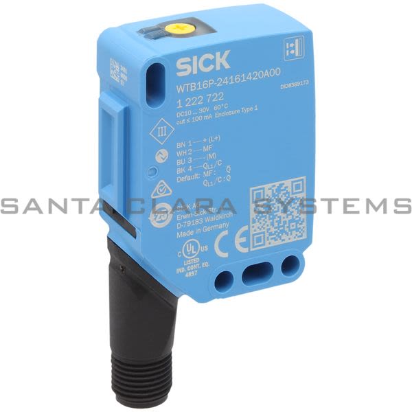 Sick WTB16P-24161420A00 Photoelectric Sensor | 1222722 Product Image