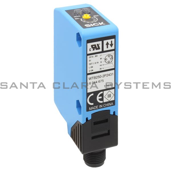 Sick WTB250-2P2431 Photoelectric Proximity Sensor Background Suppression | 6044675 Product Image