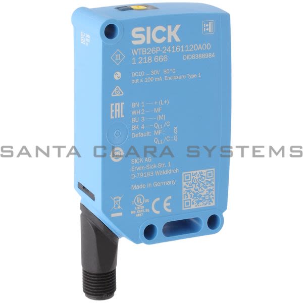 Sick WTB26P-24161120A00 Photoelectric Sensor Product Image