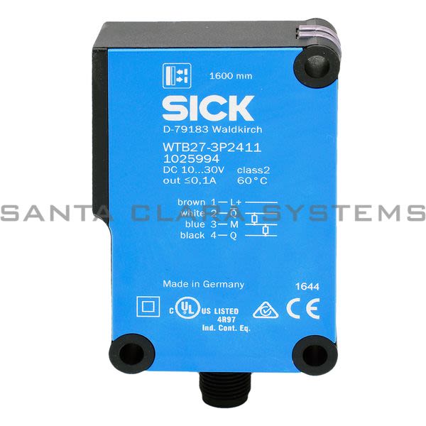 Sick WTB27-3P2411 Photoelectric Proximity Sensor | 1025994 Product Image