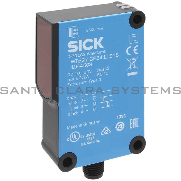 Sick WTB27-3P2411S18 Photoelectric Sensor | 1044508 Product Image