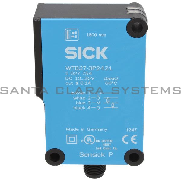 Sick WTB27-3P2421 Photoelectric Proximity Switch | 1027754 Product Image