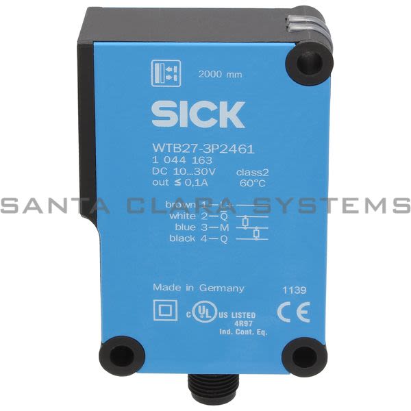 Sick WTB27-3P2461 Photoelectric Proximity Sensor Background Supression | 1044163 Product Image