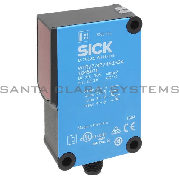 Sick WTB27-3P2461S24 Photoelectric Sensor | 1045976 Product Image
