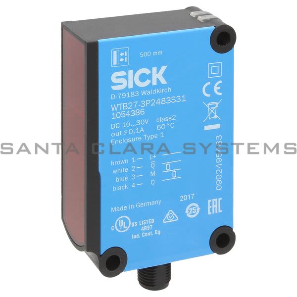 Sick WTB27-3P2483S31 Photoelectric Sensor | 1054386 Product Image