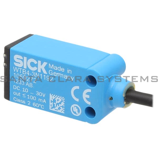 Sick WTB4-3N1192 Photoelectric Proximity Sensor Multi-Background Suppression | 1059272 Product Image