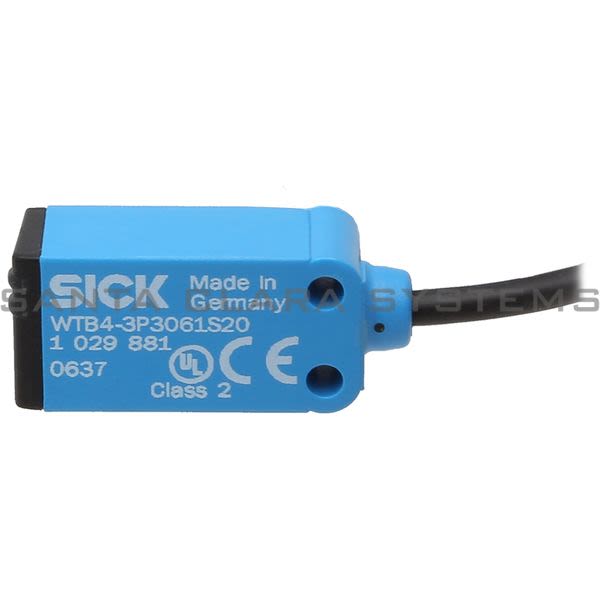 Sick WTB4-3P3061S20 Photoelectric Sensor | 1029881 Product Image