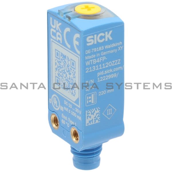 Sick WTB4FP-21311120ZZZ Photoelectric Sensor | 1222999 Product Image