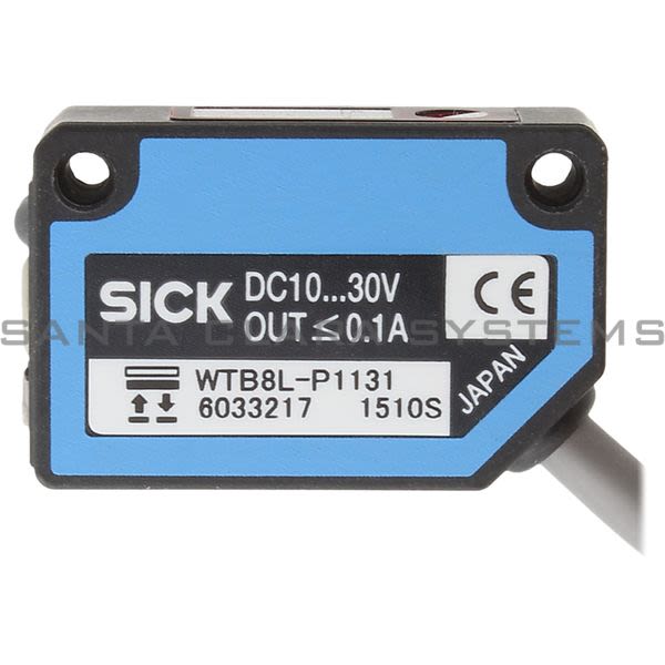 Sick WTB8L-P1131 Photoelectric Proximity Sensor | 6033217 Product Image