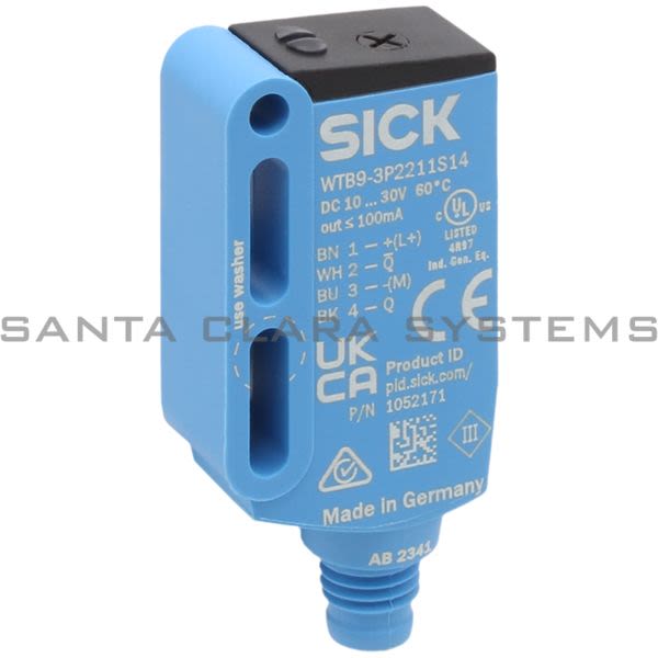Sick WTB9-3P2211S14 Photoelectric Sensor | 1052171 Product Image