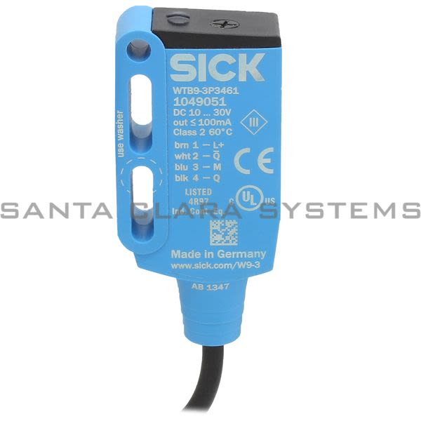 Sick WTB9-3P3461 Photoelectric Proximity Sensor | 1049051 Product Image