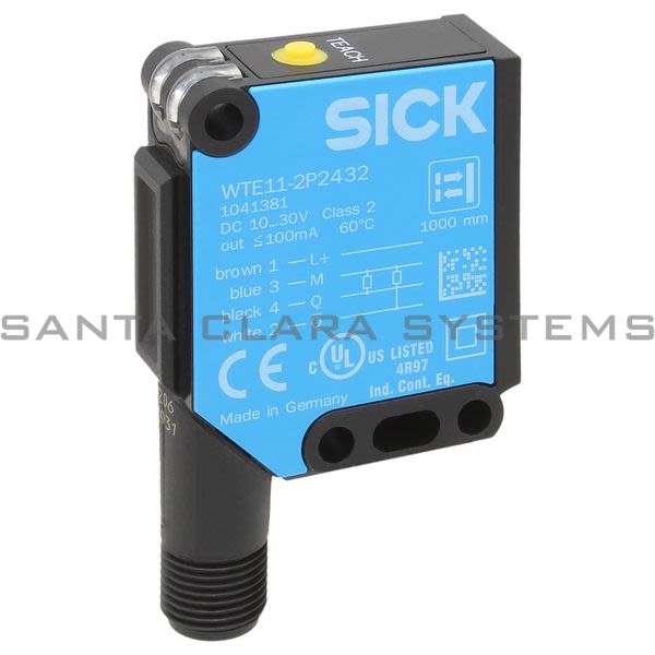 Sick WTE11-2P2432 Photoelectric Proximity Sensor | 1041381 Product Image