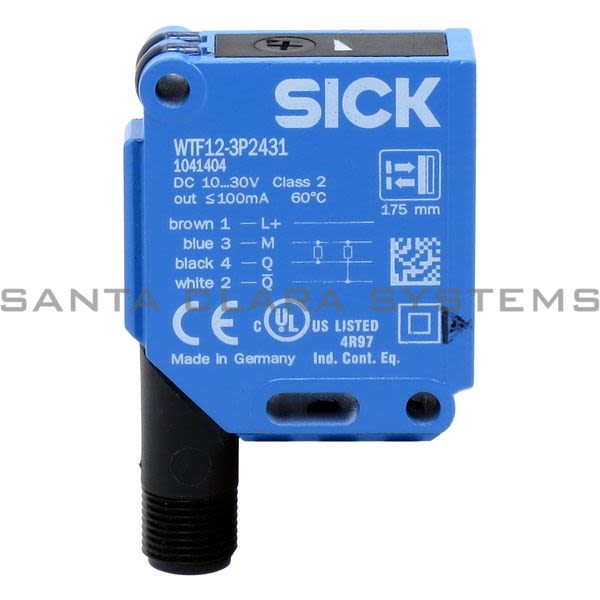 Sick WTF12-3P2431 Photoelectric Sensor | 1041404 Product Image