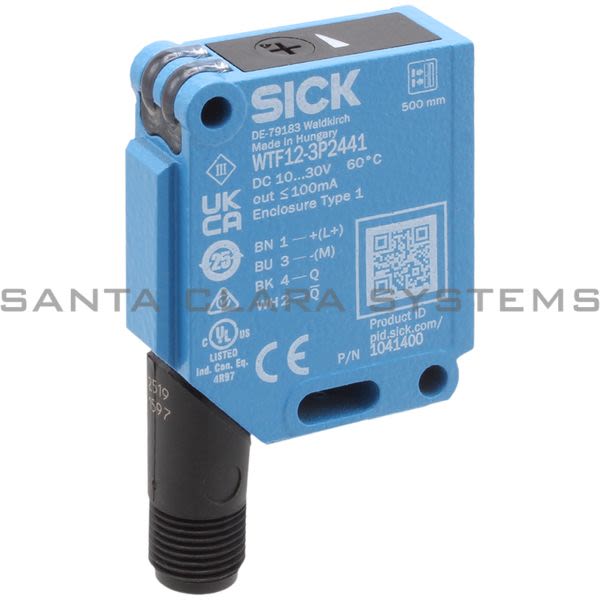 Sick WTF12-3P2441 Photoelectric Sensor | 1041400 Product Image