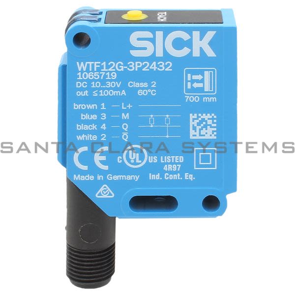 Sick WTF12G-3P2432 Photoelectric Sensor | 1065719 Product Image