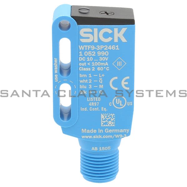 Sick WTF9-3P2461 Small Photoelectric Sensor | 1052990 Product Image
