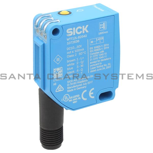 Sick WTT12L-B2542 Photoelectric Sensor | 1072636 Product Image