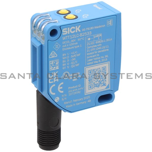 Sick WTT12LC-B2533 Photoelectric Sensor Product Image