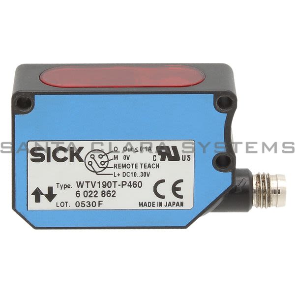 Sick WTV190T-P460 Photoelectric Proximity Sensor | 6022862 Product Image