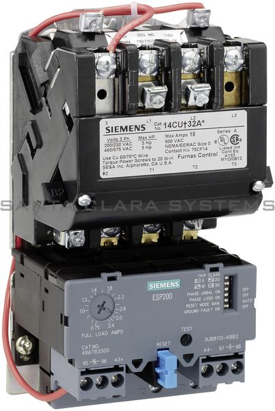 Siemens 14BUB32AA Starter Product Image
