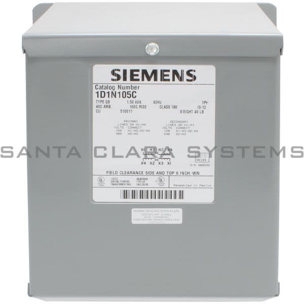 Siemens 1D1N105C Transformer Product Image