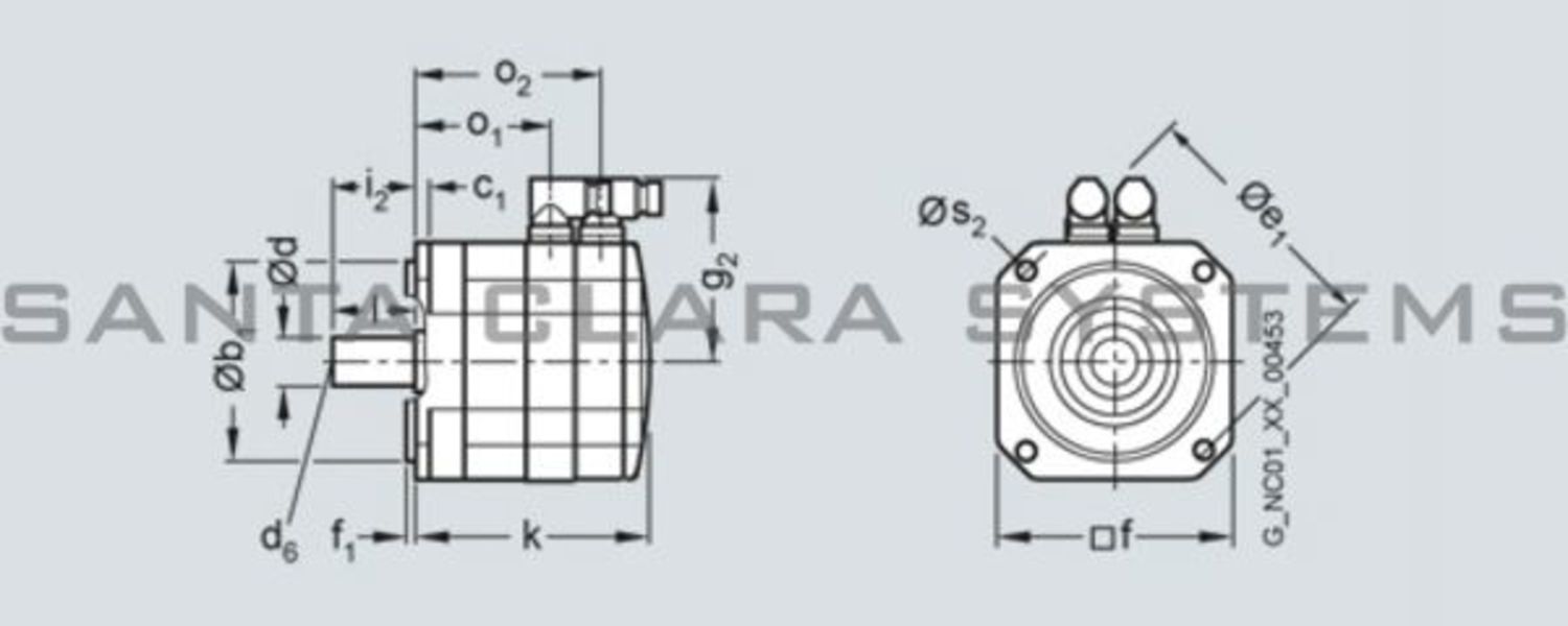 Siemens 1FK7080-5AF71-1TU5 Servo Motor | 1FK7080-5AF71-1TU5 Product Image